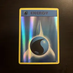 Pokemon TCG Water Energy Evolutions Reverse Holo Card 93/108 NM Condition - Image 1