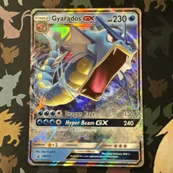 Pokemon Gyarados GX TCG Sun & Moon SM212 Holo Promo Card - Image 1