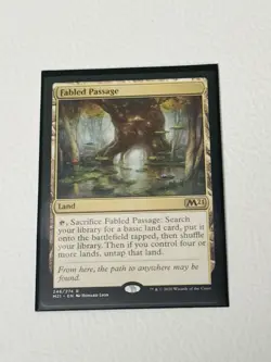 MTG Magic The Gathering Rare Fabled Passage - Image 1