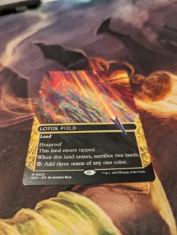 Lotus Field (0023) (Borderless) - Edge of Eternities: Stellar Sights (EOS) - Image 3