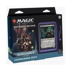 WOTC MTG - Universes Beyond: Warhammer 40,00 Necron Dynasties Commander De NM - Image 1