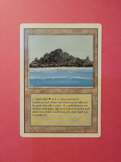 Tropical Island Revised Edition MTG Magic the Gathering Dual Jesper Myrfors - Image 1