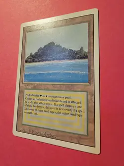 Tropical Island Revised Edition MTG Magic the Gathering Dual Jesper Myrfors - Image 2