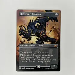 Blightsteel Colossus Borderless Double Masters 2XM - Image 1
