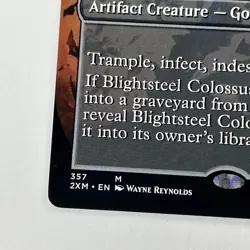 Blightsteel Colossus Borderless Double Masters 2XM - Image 5