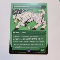 Magic the Gathering - Pathbreaker Ibex (Borderless) - Secret Lair - NM - Image 1