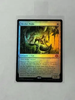 Ocelot Pride FOIL MH3 38 Mythic (MTG Modern Horizons 3 2024) - Image 1