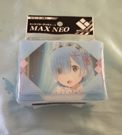 Broccoli Re:Zero Rem Import Deck Box *New/Sealed* - Image 1