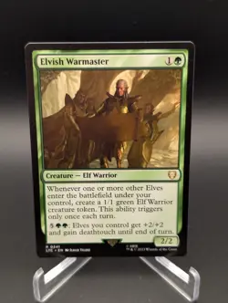 Elvish Warmaster Commander: the Lord of the Rings: Tales of Middle-Earth Regular - Image 1