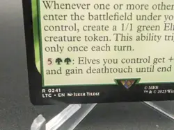 Elvish Warmaster Commander: the Lord of the Rings: Tales of Middle-Earth Regular - Image 2