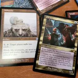 Magic Commander Deck MTG 100 - *Retro MILLOUT themed Lazav, the Multifarious - Image 1