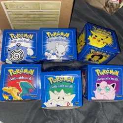 Limited Edition Pokemon 23k Gold-plated Set of 6 Sealed. Make An Offer! - Image 1