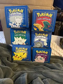 Limited Edition Pokemon 23k Gold-plated Set of 6 Sealed. Make An Offer! - Image 4