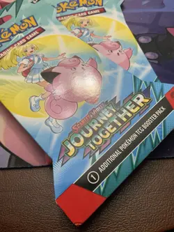 Pokemon TCG Journey Together Sleeved Booster Pack Scarlet & Violet Lot Of 2 - Image 2