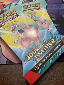 Pokemon TCG Journey Together Sleeved Booster Pack Scarlet & Violet Lot Of 2 - Image 4
