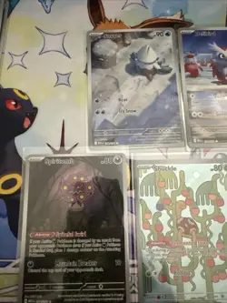 Pokemon Mega evolution Illustration Rare Lot Of 5 - Image 3