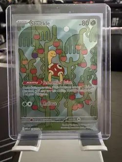 Pokemon TCG Shuckle 136/132 Mega Evolution Full Art IR Illustration Rare English - Image 1