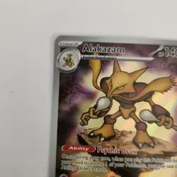 Alakazam 009 Pokemon Me: Mega Evolution Black Star Promo Holo - Image 3