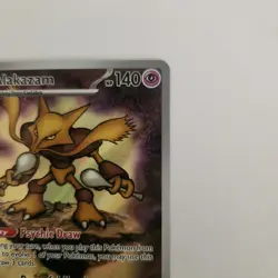 Alakazam 009 Pokemon Me: Mega Evolution Black Star Promo Holo - Image 4