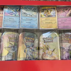 Pokemon TCG Prismatic Evolutions Costco 8 Pack Mini Tins Set + Promos New Sealed - Image 4