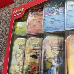 Pokemon TCG Prismatic Evolutions Costco 8 Pack Mini Tins Set + Promos New Sealed - Image 5
