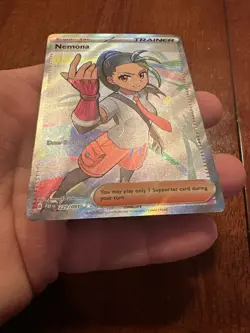 Pokemon Paldean Fates Nemona (229/091) Ultra Rare Full Art Trainer Near Mint - Image 2