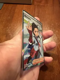 Pokemon Paldean Fates Nemona (229/091) Ultra Rare Full Art Trainer Near Mint - Image 5