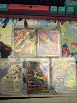 Pokemon Mega Evolution Full Art EX ultra Rare Lot Of 5 - Image 1