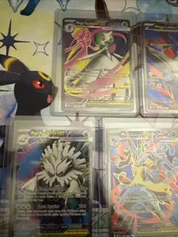 Pokemon Mega Evolution Full Art EX ultra Rare Lot Of 5 - Image 2