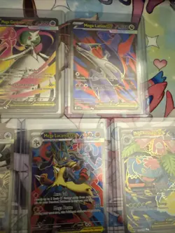 Pokemon Mega Evolution Full Art EX ultra Rare Lot Of 5 - Image 3