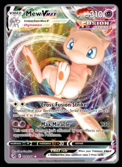 2023 World Championships Mew VMAX VMAX/Rare VMAX #114/264 - Image 1