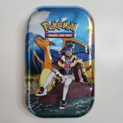 Pokemon Leon & Charizard Crown Zenith Mini Tin Opened / No Packs - Image 1