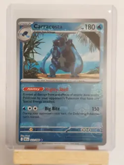 Pokemon TCG (Master Ball Pattern) Rare Carracosta #023/086 Black Bolt - Image 2