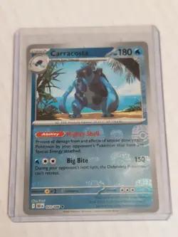 Pokemon TCG (Master Ball Pattern) Rare Carracosta #023/086 Black Bolt - Image 3
