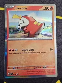 Pokemon TCG Fuecoco SVP EN 002 Scarlet & Violet: Black Star Promo Holo NM #002 - Image 3