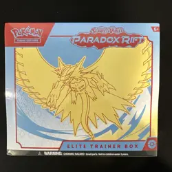 Paradox Rift ROARING MOON ETB Elite Trainer Box Pokemon TCG New Factory Sealed - Image 1