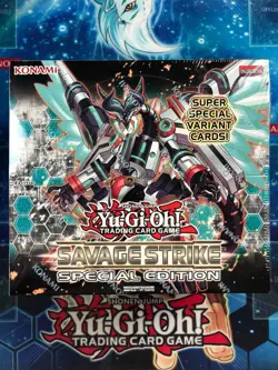YUGIOH SAVAGE STRIKE SPECIAL EDITION DISPLAY BOX! SEALED NEW - Image 1