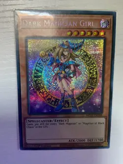 DARK MAGICIAN GIRL MINT 1ST EDITION PRISMATIC SECRET RARE MP22-EN268 YUGIOH TCG - Image 1