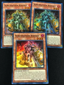 YUGIOH SUBLIMATION KNIGHT TOCH-EN013 1ST SUPER X3 (NM) - Image 1