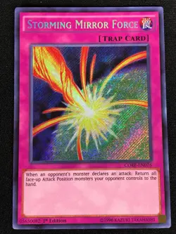 YUGIOH STORMING MIRROR FORCE CORE-EN076 1ST SECRET (NM) - Image 1