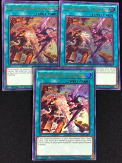YUGIOH SKY STRIKER MANEUVER SCISSORS CROSS IGAS-ENSP1 ULTRA X3 NM - Image 1