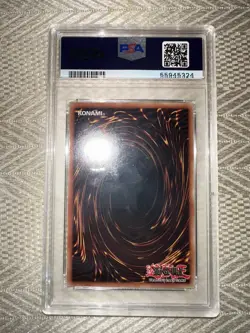 Yu-Gi-Oh! TCG Guardian Angel Joan SBPR-EN002 Blue Parallel Rare PSA 9 - Image 2