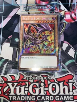 Red-Eyes Black Dragon Platinum Secret Rare RA04-EN109 Yugioh 8th Artwork - Image 1