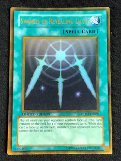 YUGIOH SWORDS OF REVEALING LIGHT GLD1-EN030 GOLD NM - Image 1