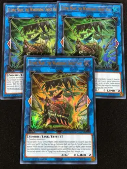 Yugioh Flying Mary The Wandering Ghost Ship ROTA-EN047 1st ULTRA x3 (NM) - Image 1