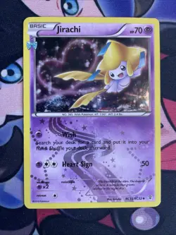 Pokemon TCG XY Generations Radiant Collection Jirachi Card RC13/RC32 Holo LP - Image 1