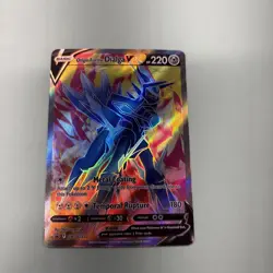 Origin Forme Dialga v SWSH255 Sword & Shield Promo Holofoil Card NM Condition - Image 1