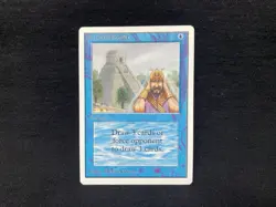 Magic the Gathering Ancestral Recall Unlimited Edition Rare Card LP Regular - Image 1