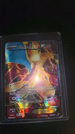 Pokemon TCG Charizard EX Ultra Rare Card XY: Flashfire 100/106 - Image 1
