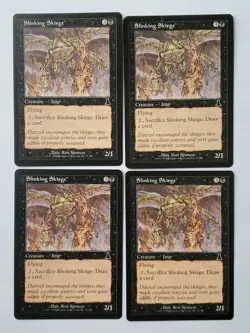 Magic The Gathering 4 Card Slinking Skirge Creature Imp Black Urza's Destiny - Image 5